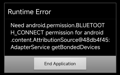 BLUETOOTH_CONNECT_permission