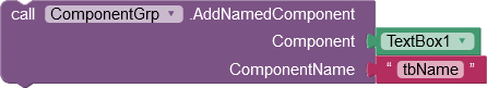 AddNamedComponent
