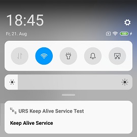 KeepAwake通知屏幕