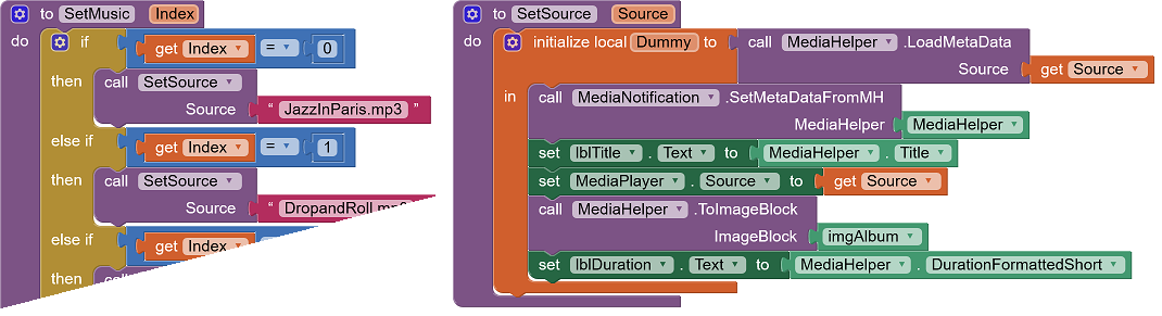 设置音乐代码块