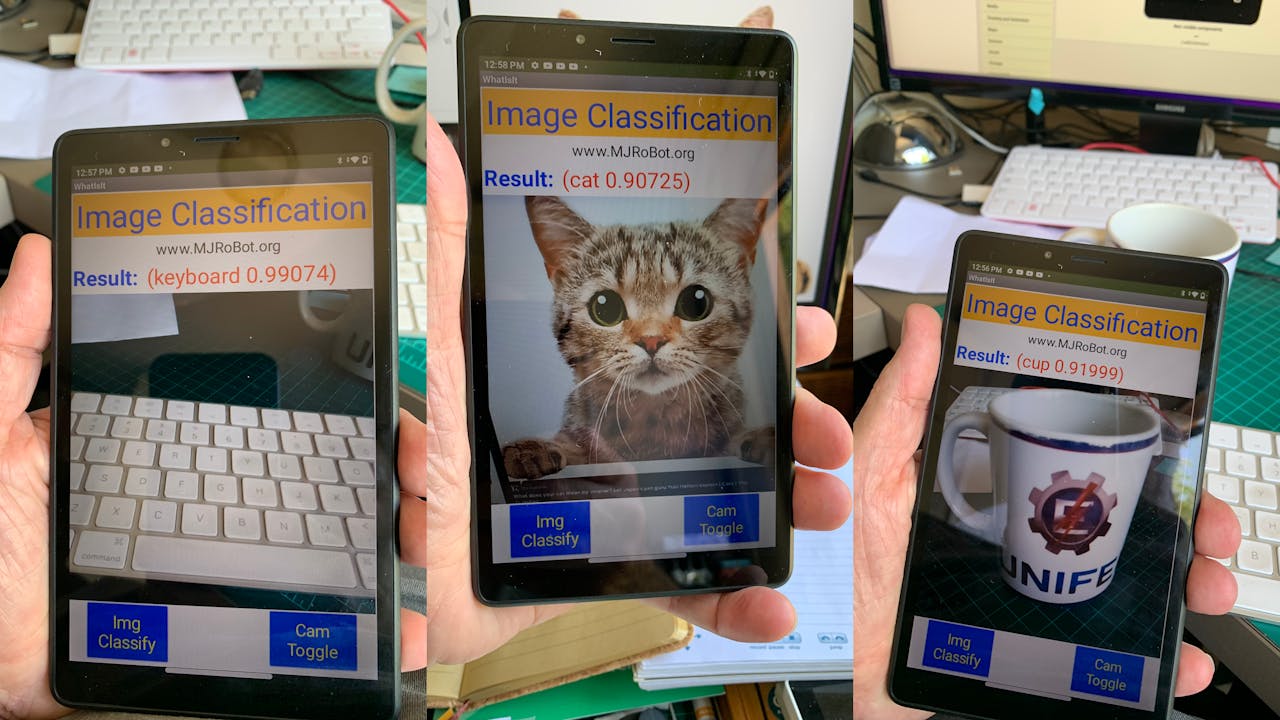 Personal Image Classifier界面