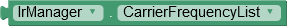 CarrierFrequencyList