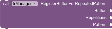RegisterButtonForRepeatedPattern