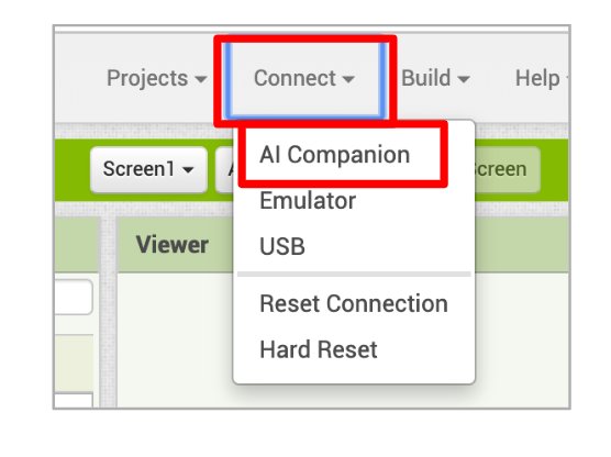 使用 AI Companion 测试