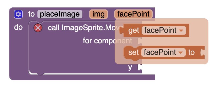 取得 facePoint