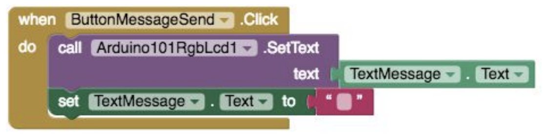 发送 LCD 文字